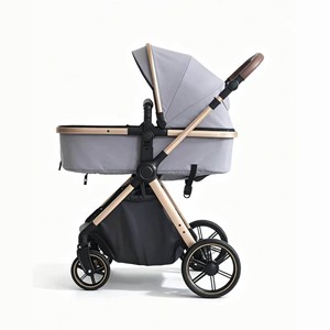 Cochecito de bebé de alta gama - se puede usar para sentarse o recostarse en ambas direcciones, ligero y plegable - perfecto para jugar - Product Image 1