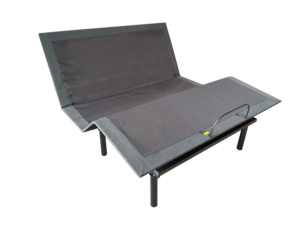 Cadre de lit électrique moderne de luxe à quatre moteurs, réglable, avec rangement, pliable, tête de lit inclinable en métal, fonction lombaire pour chambre à coucher - Product Image 3