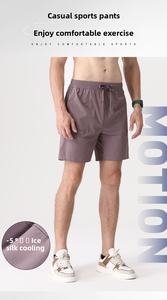 Shorts pour hommes de qualité supérieure, décontractés, taille mi-haute, écologiques, à séchage rapide, pour l'entraînement, le jogging, la salle de sport et la course athlétique - Product Image 4