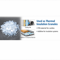 Granulés d'aérogels de silice, gamme complète |   Conductivité thermique <0,018 W/mK |   Hydrophobe et résistant au feu |   Isolation écologique