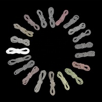 Vente en gros sur mesure lacets réfléchissants lacets de chaussures réfléchissants lacets de grosses chaussures lacets de corde