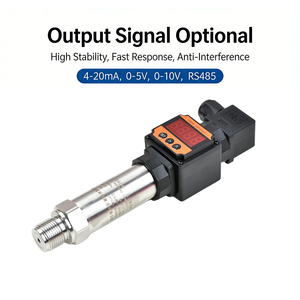 공장 직판 4-20mA 1-5V IP65 24V 압력 트랜스미터/트랜스듀서/센서 칩 ODM 지원 가스/액체 OEM 압력 칩 - Product Image 2