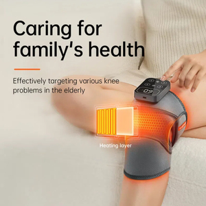 Massaggiatore per Braccia Senza Fili Intelligente con Schermo Touch, 5 Temperature, 3 Livelli di Vibrazione, Riscaldamento a Infrarossi in Grafene, Cintura per Massaggio Profondo - Product Image 5