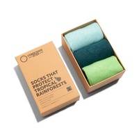 Emballage coloré boîtes d'emballage de chaussettes personnalisées boîte de chaussettes de vêtements boîte d'expédition en carton de papier ondulé
