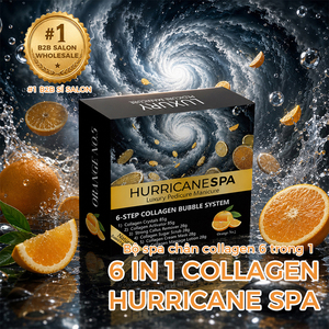 Kit de Spa para Pies con Burbujas de Colágeno HurricaneSpa de 6 Pasos, Fragancia Dulce Naranja No.5, Suministros para Spa de Uñas, Set de Manicura y Pedicura - Product Image 2