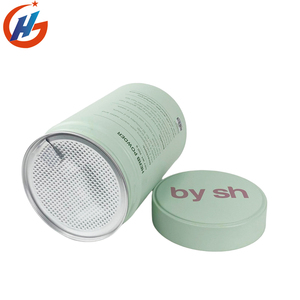 定制压花食品级草药粉锡瓶咖啡茶罐气密包装圆形金属茶罐 - Product Image 5