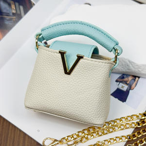 Sacs miniatures pour femmes, sacs fourre-tout en cuir PU pour femmes, sacs de créateurs de haute qualité pour femmes - Product Image 5