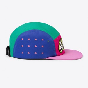 Casquette de camionneur OEM personnalisée avec logo 3D en vinyle, 5 panneaux, 100 % polyester, imperméable, protection solaire, vente en gros, commande en gros - Product Image 3