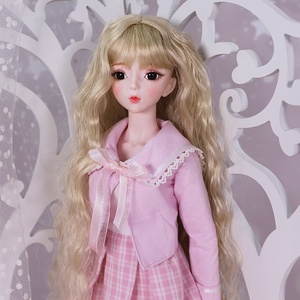 Hochwertige 1/3 60cm <span class=keywords><strong>bjd</strong></span> Puppe benutzer definierte Make-up Puppe <span class=keywords><strong>bjd</strong></span> 34 Joint Body Girl Puppen für die Sammlung - Product Image 6