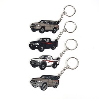 Vente en gros d'usine, porte-clés de voiture personnalisés pas chers, porte-clés personnalisés avec logo, porte-clés en caoutchouc, llaveros personalizados