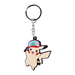 Vente en gros Porte-clés personnalisé en caoutchouc souple Poke <span class=keywords><strong>Mon</strong></span> Porte-clés en PVC de dessin animé <span class=keywords><strong>Hamburger</strong></span> Acier inoxydable Métal Autres modèles - Product Image 3