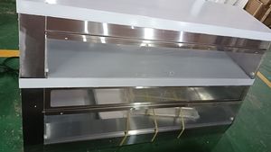 Réchauffeur de nourriture de poulet frit de comptoir électrique commercial à 2 niveaux vitrine réchauffeur de nourriture pour les restaurants - Product Image 2