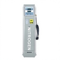 IT680 Coin Operated Nitrogen Tire Inflator Digital LCD Floor Standing Tyre Air Filler for Car Motorcycle Light Truck