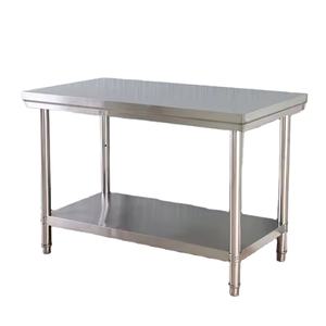 Banco de trabajo comercial de <span class=keywords><strong>acero</strong></span> <span class=keywords><strong>inoxidable</strong></span>-Mesa preparatoria-Mesa de operaciones de cocina con <span class=keywords><strong>fregadero</strong></span> de <span class=keywords><strong>acero</strong></span> <span class=keywords><strong>inoxidable</strong></span> grueso - Product Image 1