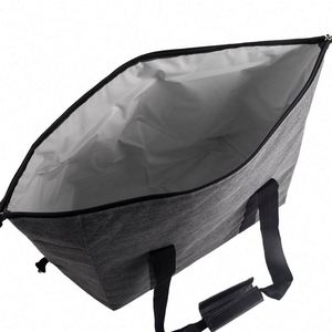 Wholesale Customized Foldable Picnic Food Delivery <b>Boxes</b> Lunch Insulated Cooler Bag - Product Image 3