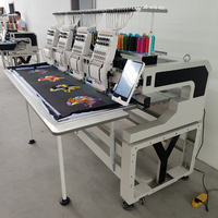 Machine à broder numérique industrielle personnalisée Dahao A15 Pro à quatre têtes et 12 aiguilles, avec logo, machine à broder automatique numérique