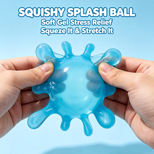 Balle à presser en maltose Needoh, jouet anti-stress doux et respectueux de la peau, idéal pour les cadeaux de fête et le soulagement du stress, Needoh Deco - Product Image 1