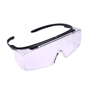 Gafas <span class=keywords><strong>DE</strong></span> <span class=keywords><strong>SEGURIDAD</strong></span> BDS con borde negro, antivaho, Anti-UV, luz azul, lente transparente, protección contra el viento a prueba <span class=keywords><strong>de</strong></span> polvo - Product Image 1