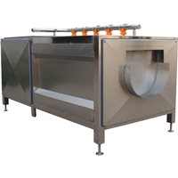 Fabrieksuitverkoop: Automatische aardappelwas- en schilmachine op maat