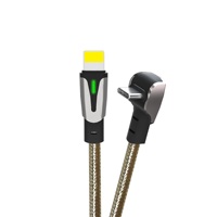Câble de charge coudé, adapté à la nouvelle voiture T-Model 3/Y, câble de charge rapide Type-C PD 27W, câble de charge rapide de voiture pour téléphone I