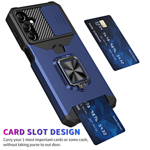 Fundas de teléfono móvil a <span class=keywords><strong>precio</strong></span> de fabricante para <span class=keywords><strong>Samsung</strong></span> <span class=keywords><strong>Galaxy</strong></span> A06 A16 A36 A56 A15 A14 <span class=keywords><strong>5G</strong></span> con ranura para tarjeta, funda para cámara deslizante a prueba de golpes - Product Image 2