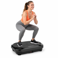 Plateforme vibrante de fitness verticale pour la maison, certifiée CE FCC, 200W, ABS, 1-60 vitesses, amplitude 0-7mm, capacité 120KG