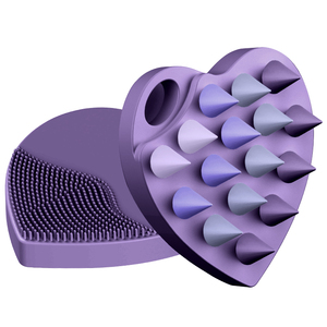 Nueva tendencia, masajeador de cuero cabelludo de silicona suave, cepillo de Champú para cabello húmedo y seco, nuevas herramientas para el cuidado del cabello - Product Image 4