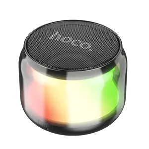 2022 Hoco OEM DS36โคมไฟที่มีค่า RGB ไฟแบบพกพา BT 5.2 TWS ลำโพงไร้สาย