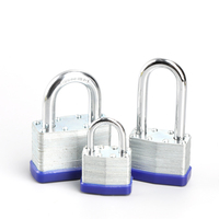 Cadenas avec clés cadenas à manille serrure longue serrure à clé robuste serrures résistantes aux intempéries pour abri de jardin Garage