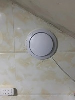 Ventilateur extracteur mural silencieux de 8, 9, 10, 12 pouces pour cuisine, toilettes et salle de bain, en plastique, 220V, 2500W, vente en gros
