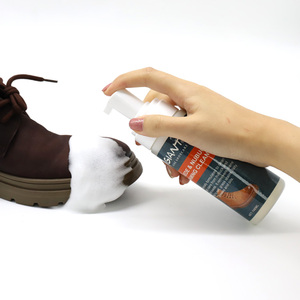 Nettoyeur de chaussures sans eau lavage de daim liquide Nubuck moussant propre <span class=keywords><strong>Services</strong></span> d'entretien des chaussures pour le nettoyage Kits d'entretien de chaussures en daim Nubuck - Product Image 3