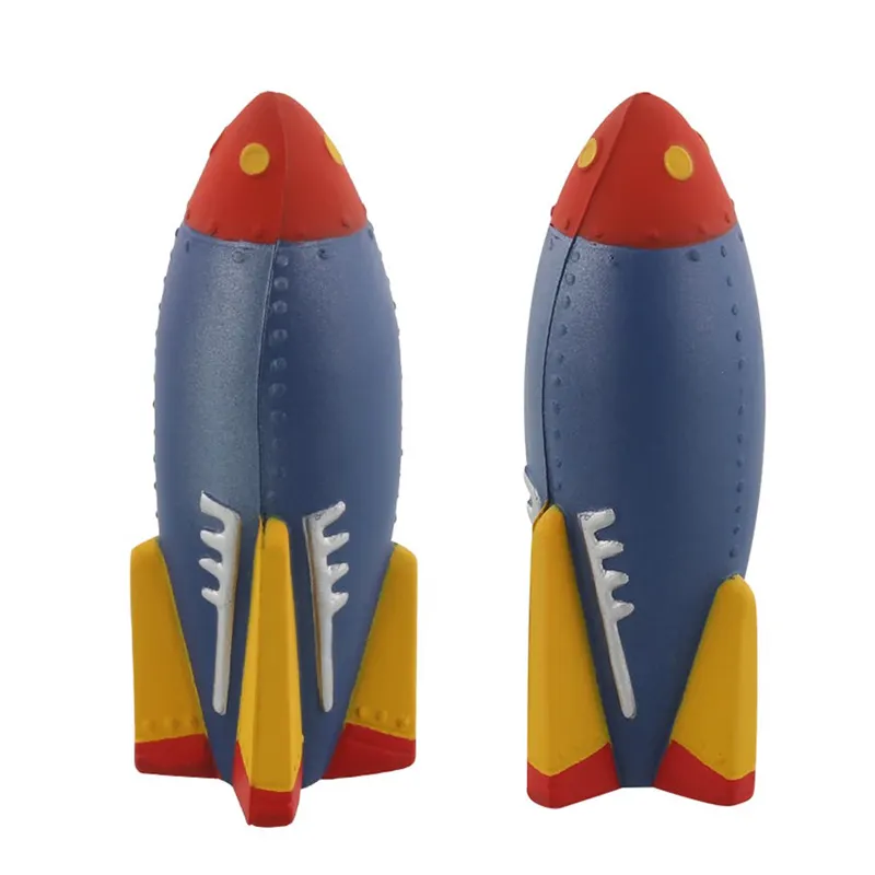 Nhà Sản Xuất Trực Tiếp Khuyến Mại Giá Rẻ Mini Pu Foam Chống Căng Thẳng Rocket Ball Foam Rocket Tàu Balls