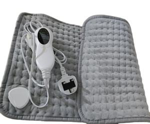 China 30*60cm 30*40cm 40*76cm gris azul rojo poliéster portátil 10 engranajes 4 ajuste de tiempo almohadilla de calefacción eléctrica/<span class=keywords><strong>Manta</strong></span> - Product Image 6