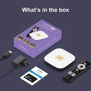 H96 MAX 8K IPTV STB Smart Internet OTT Premium <span class=keywords><strong>Google</strong></span> Android 12 Set-top TV Box Europa Francia Alemania Italia España Envío Gratis - Product Image 1