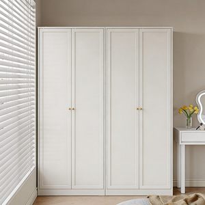 Armario <span class=keywords><strong>de</strong></span> Acero para el Hogar Wright Home, Muebles para el Hogar, Estilo Moderno y Simple, Color Crema Francés, Armario <span class=keywords><strong>de</strong></span> Almacenamiento para Dormitorio - Product Image 1