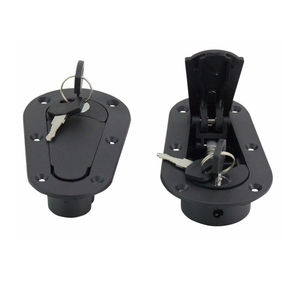 Car <b>Engine</b> <b>Hood</b> Lock Modification Universal ABS Plastic Black With Lock For BMW Audi Honda Toyota Mitsubishi - Product Image 3