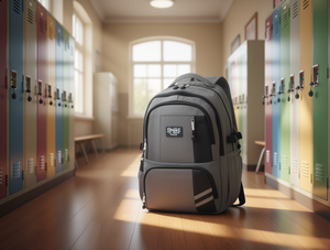 Zaino per Bambini 18 Pollici in Nylon Impermeabile Unisex per Tutte le Stagioni Borsa Scuola - Product Image 2