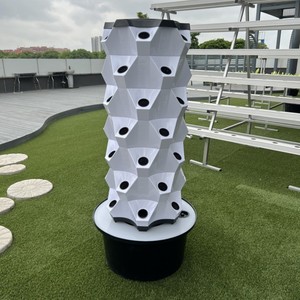 การปลูกพืชในร่มแบบแนวตั้งด้วยระบบ Aeroponic พร้อมไฟ LED สำหรับมะเขือเทศและ<span class=keywords><strong>แตงกวา</strong></span> - Product Image 2