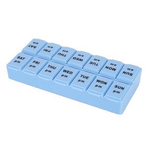 Hộp Đựng Thuốc 14 Ngăn Hộp Đựng Thuốc Di Động 7 Ngày Hộp Nhựa Thông Minh - Product Image 1