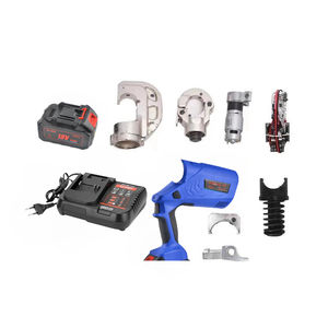 Herramienta de Prensado de Cables Hidráulica de Batería Dos en Uno, Cortador de Cables de 40 mm y Terminales de 16-300 mm² de Diámetro, Cortador de Cables de Trinquete de 40 mm - Product Image 5