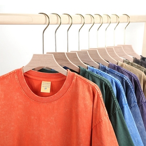 เสื้อยืดพิมพ์ลายวินเทจสำหรับผู้ชายเสื้อยืดโอเวอร์ไซซ์ทรงแข็ง - Product Image 2