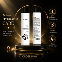 Sampo Minyak Esensial Herbal Ekstrak Tumbuhan untuk Semua Jenis Rambut 250 mL