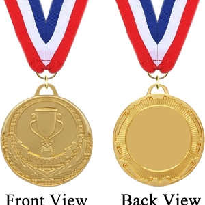 Médaille en or, argent et bronze pour compétitions sportives en plein air, design personnalisé avec votre logo, médaille vierge – Vente chaude - Product Image 6