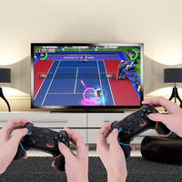 Controlador de juego NS Pro Conexión inalámbrica BT Control remoto de giroscopio de seis ejes de vibración dual para NS Switch LITE OLED Steam