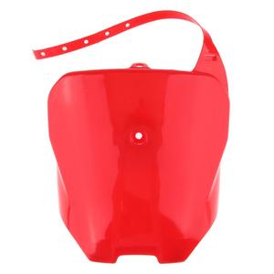 Matrícula y marco rojo para matrícula de motocicleta para Honda CRF 70 CRF100 CRF80 CRF 70 80 100 - Product Image 5