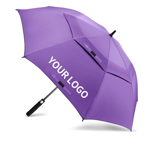 Suppliers Manufacturer Wholesale Promotional Auto Open Oversize Promotional Custom logo Branded Golf Umbrella Windproof