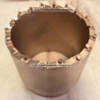 Foret à noyau en carbure de tungstène de 171 mm, foret à noyau en alliage pour puits d'eau, outils de forage géologique et minier, fournisseur OEM