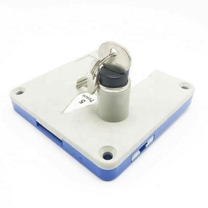 एली बाथरूम लॉकर दरवाजे का सिक्का, नंबर कार्ड ब्रैसलेट के साथ लॉकर के लिए दरवाजा लॉक - Product Image 6