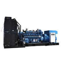 Groupe électrogène diesel Weichai Baudouin 1200 kW 1500 kVA de type ouvert, usage intensif, tension optionnelle