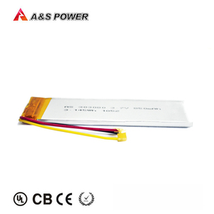303080 3,7 V 850mAh rechargeable lithium polymer battery for GPS Bluetooth - Product Image 3